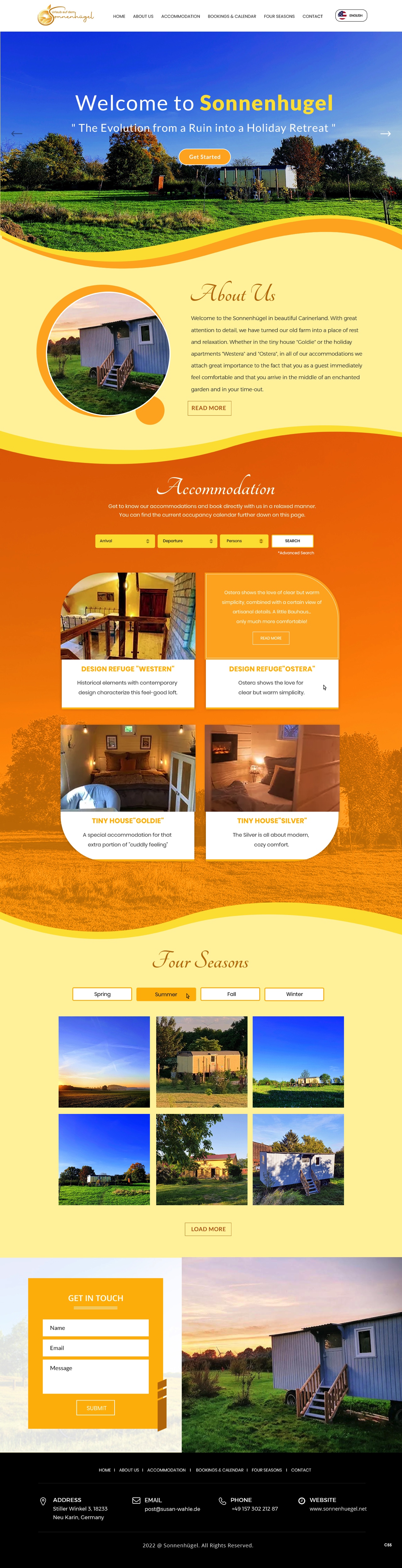 Web Design by pb for Sonnenhuegel Betriebs GmbH | Design #29327628