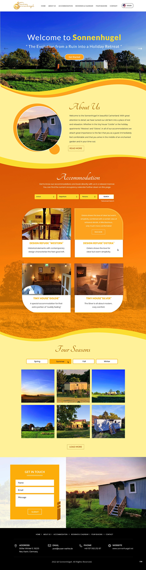 Web Design by pb for Sonnenhuegel Betriebs GmbH | Design: #29327628