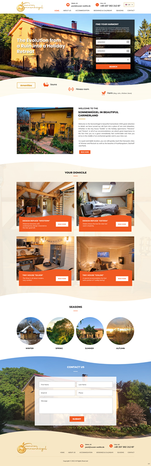 Web Design by pb for Sonnenhuegel Betriebs GmbH | Design: #29327631