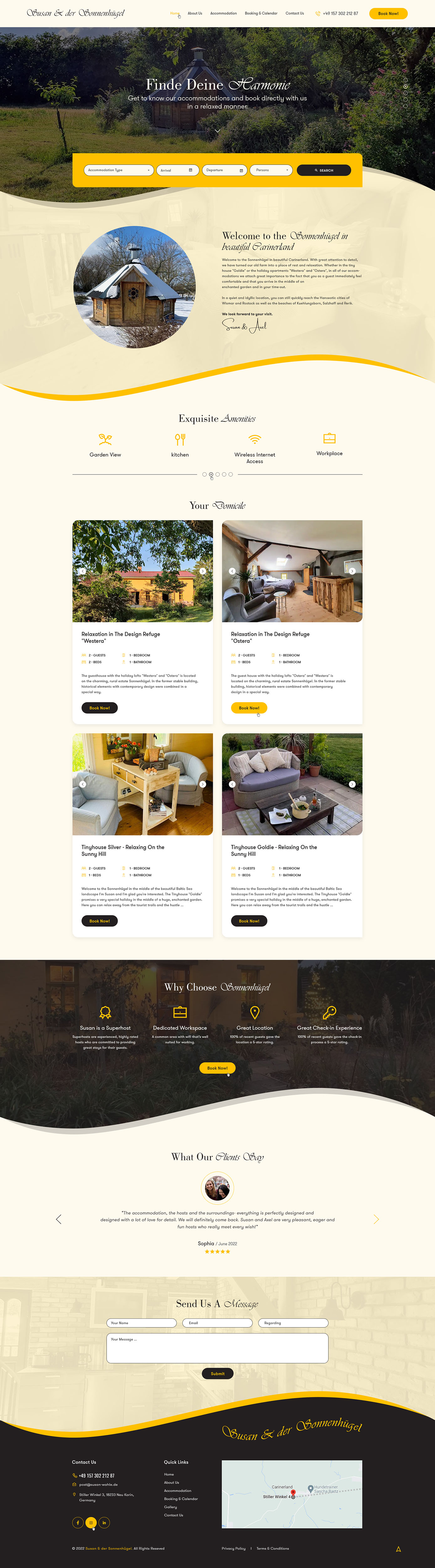 Web Design by Ved Web Services for Sonnenhuegel Betriebs GmbH | Design #29310628