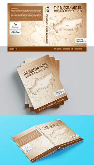 Cover for The Arctic Yearbook,  an academic journal | Graphic Design by FaharMirza