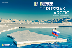 Cover for The Arctic Yearbook,  an academic journal | Graphic Design by Kam_jaff