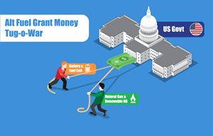 Alt Fuel Grant Money Tug-o-War | Grafik-Design von Design Republic