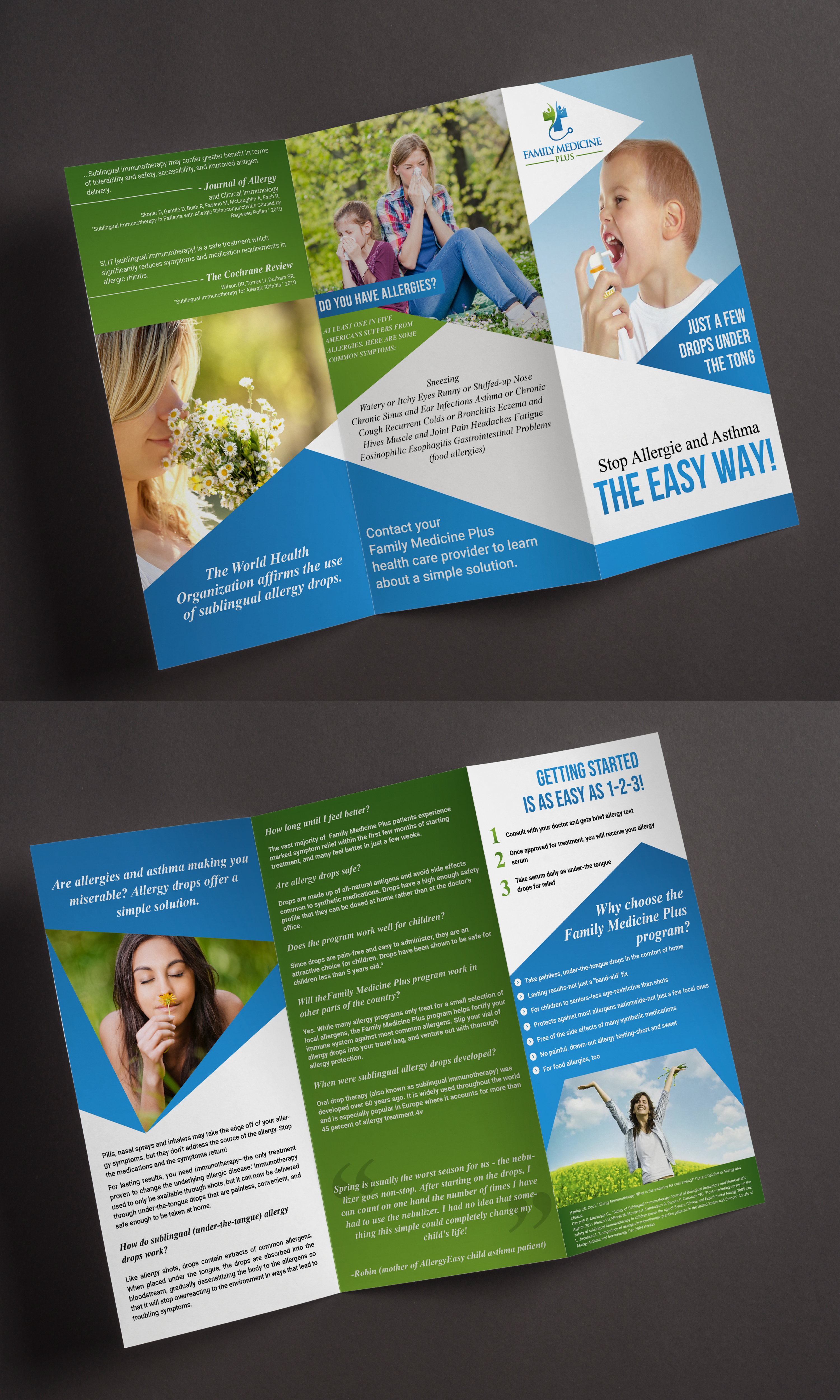 Brochure Design by Riyad for 7 Health | Design #29304998