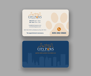Veterinary Business cards  | Diseño de Tarjeta de Presentación por Andrés Sebastián