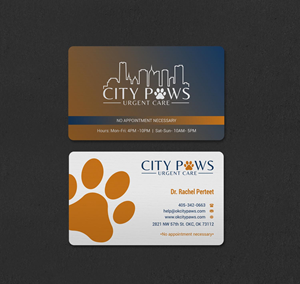 Veterinary Business cards  | Diseño de Tarjeta de Presentación por INDIAN_Ashok