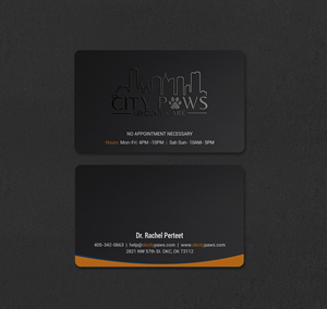 Business Card Design by INDIAN_Ashok for City Paws Urgent Care  | Design: #29304283