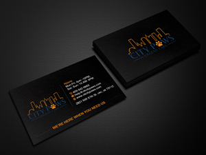 Business Card Design by Creations Box 2015 for City Paws Urgent Care  | Design #29311299