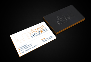 Business Card Design by Creations Box 2015 for City Paws Urgent Care  | Design: #29311300