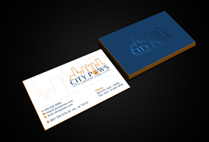 Business Card Design by Creations Box 2015 for City Paws Urgent Care  | Design: #29311301