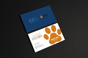 Business Card Design by chandrayaan.creative for City Paws Urgent Care  | Design: #29308814