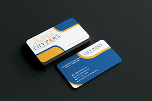 Business Card Design by Razikul Rasel for City Paws Urgent Care  | Design: #29314899