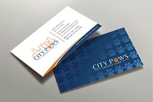 Design de Carte de Visite par DesignShout pour City Paws Urgent Care  | Design : #29308979