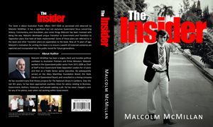 A paperback book cover entitled: The Insider | Diseño de portada de libro por aj
