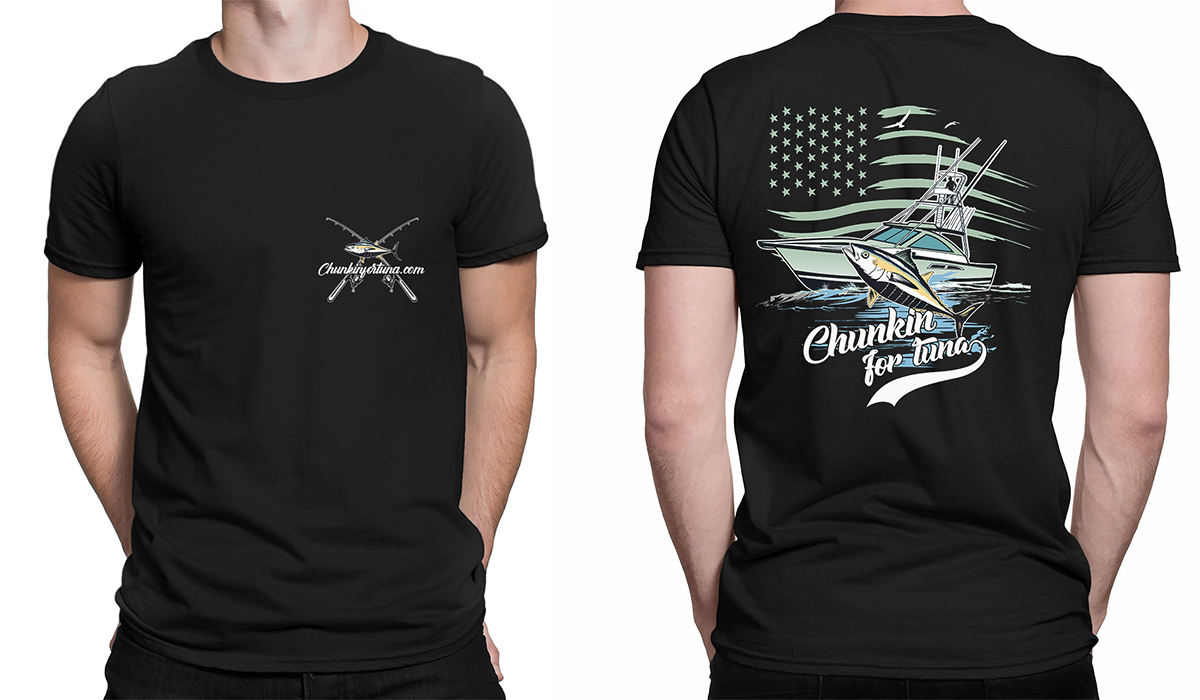 T-shirt Design by Monica Frieda for Blue Water Apparel | Design #29317279