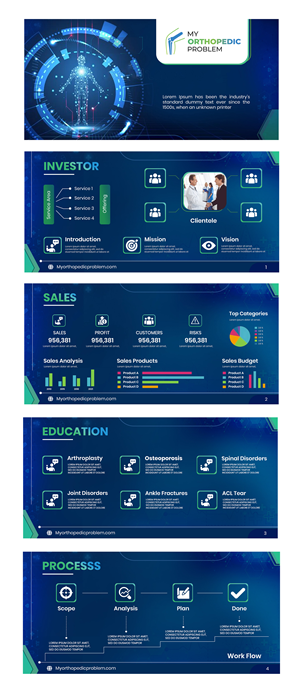 My Orthopedic Problem - Orthopedic needs from one site | Diseño de PowerPoint por SAI DESIGNS