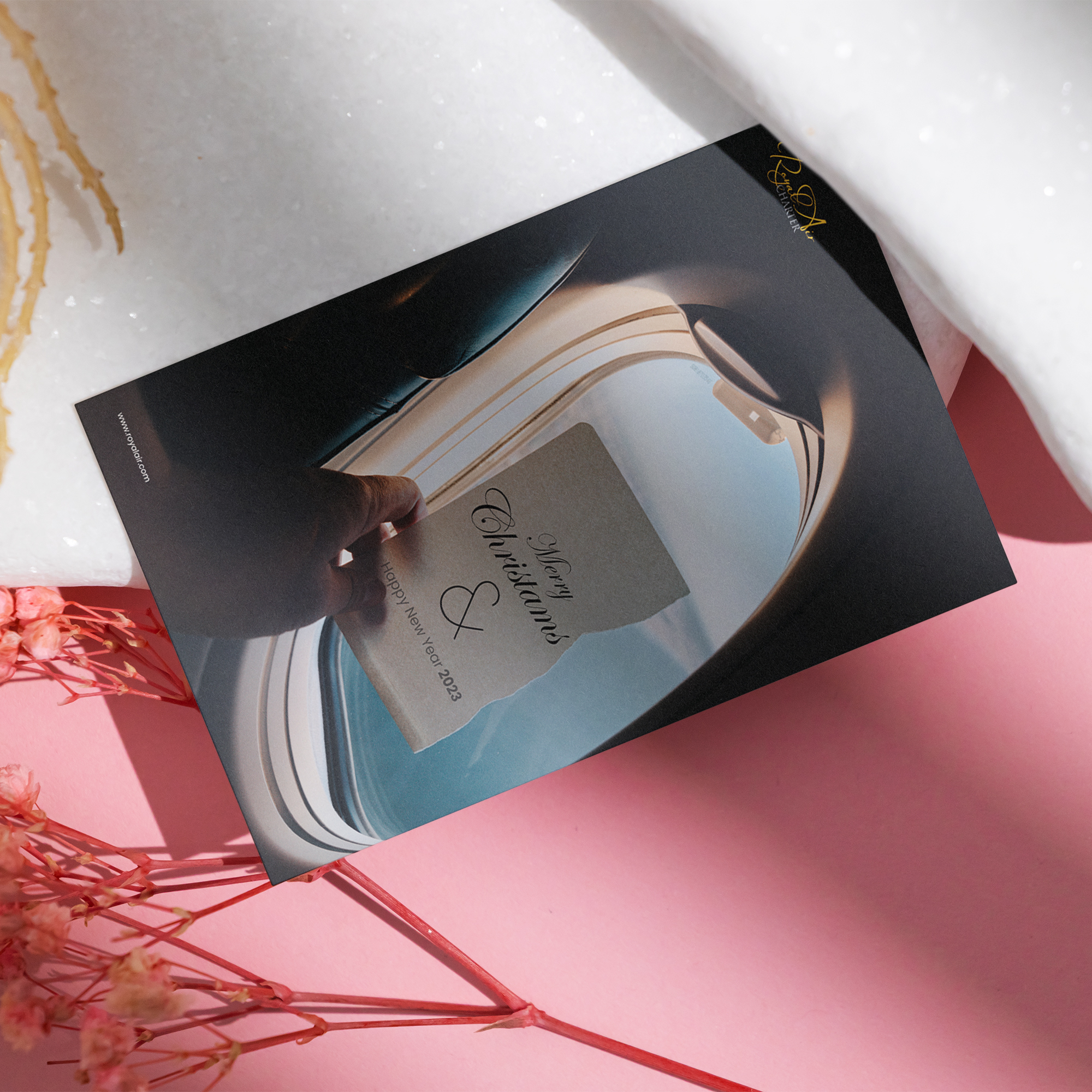 Envelope Design by iCharles for Royal Air Charter | Design #29343658