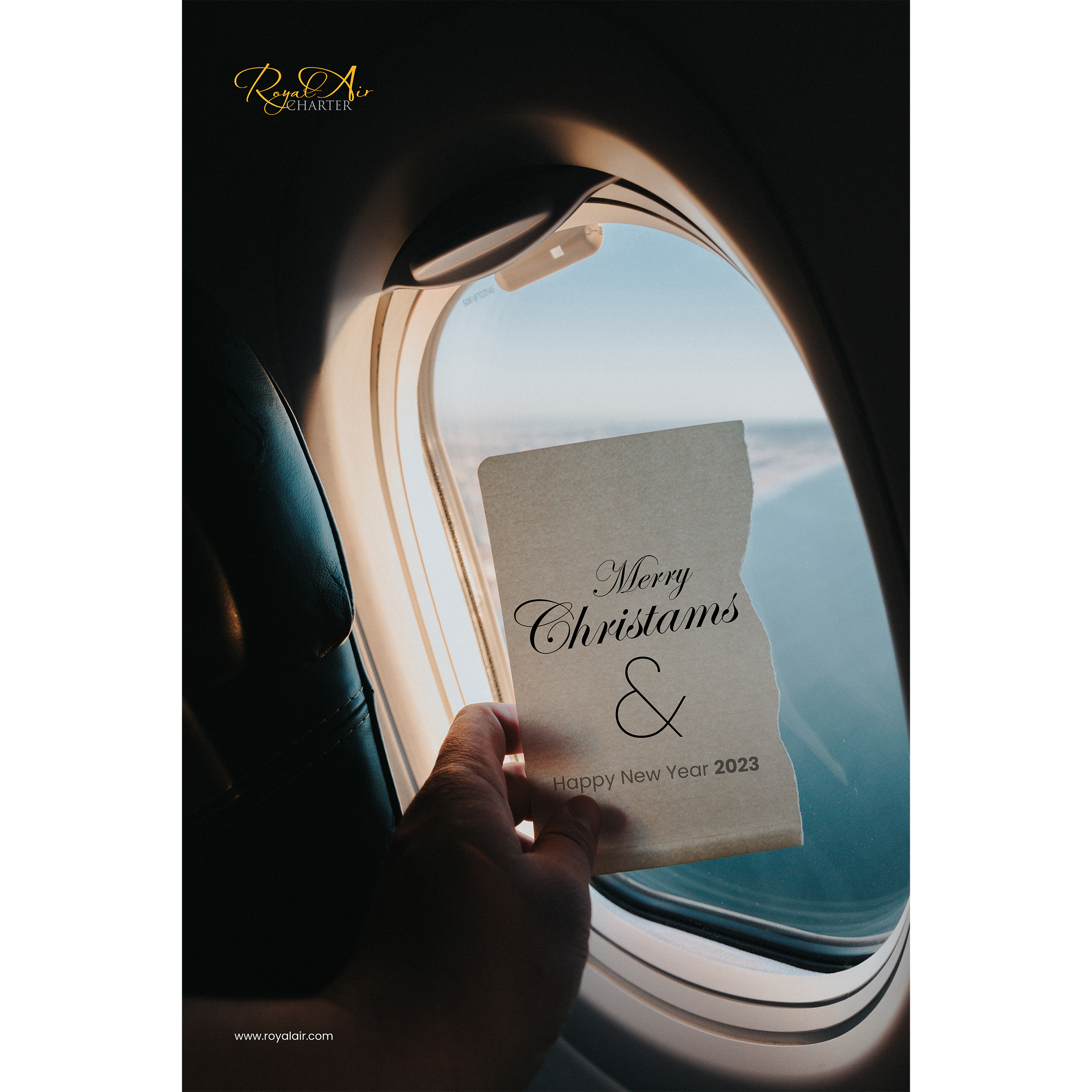Envelope Design by iCharles for Royal Air Charter | Design #29343660