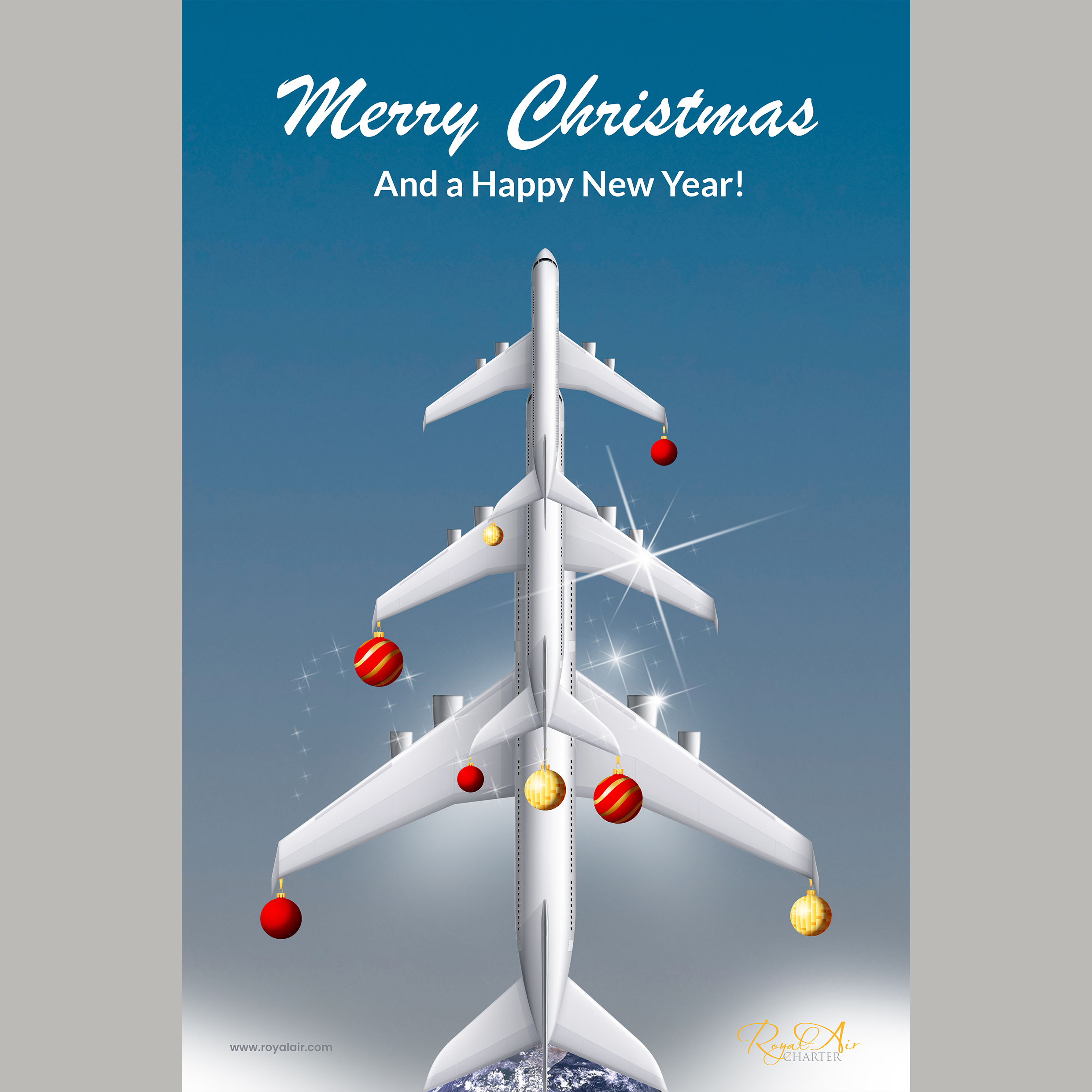 Envelope Design by iCharles for Royal Air Charter | Design #29347425