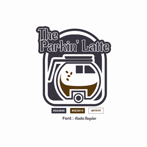 The Parkin' Latte | Logo Design by RZKYRNSYH DESIGN