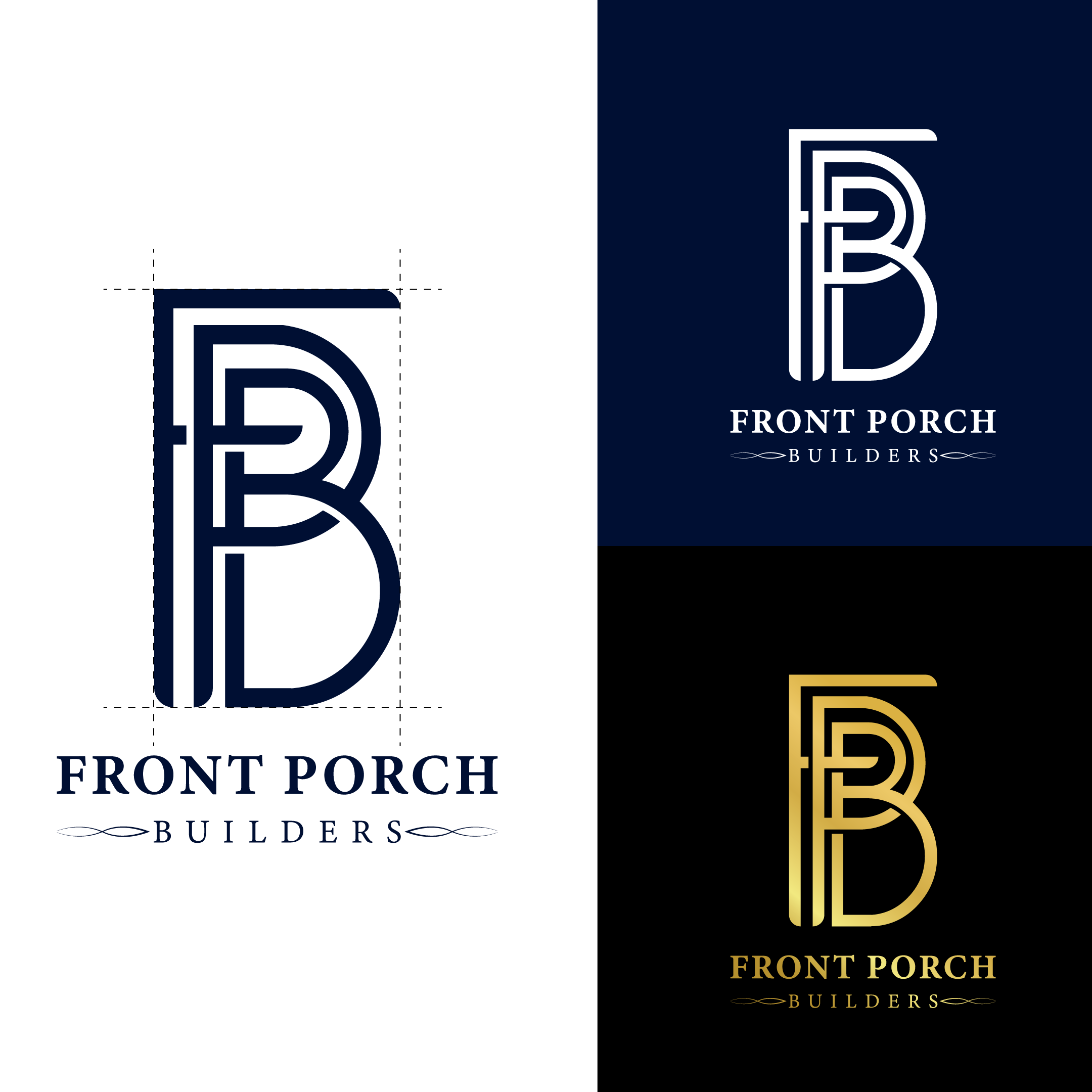 Logo Design by Abdellatif_slmo for Front Porch Builders | Design #29311009
