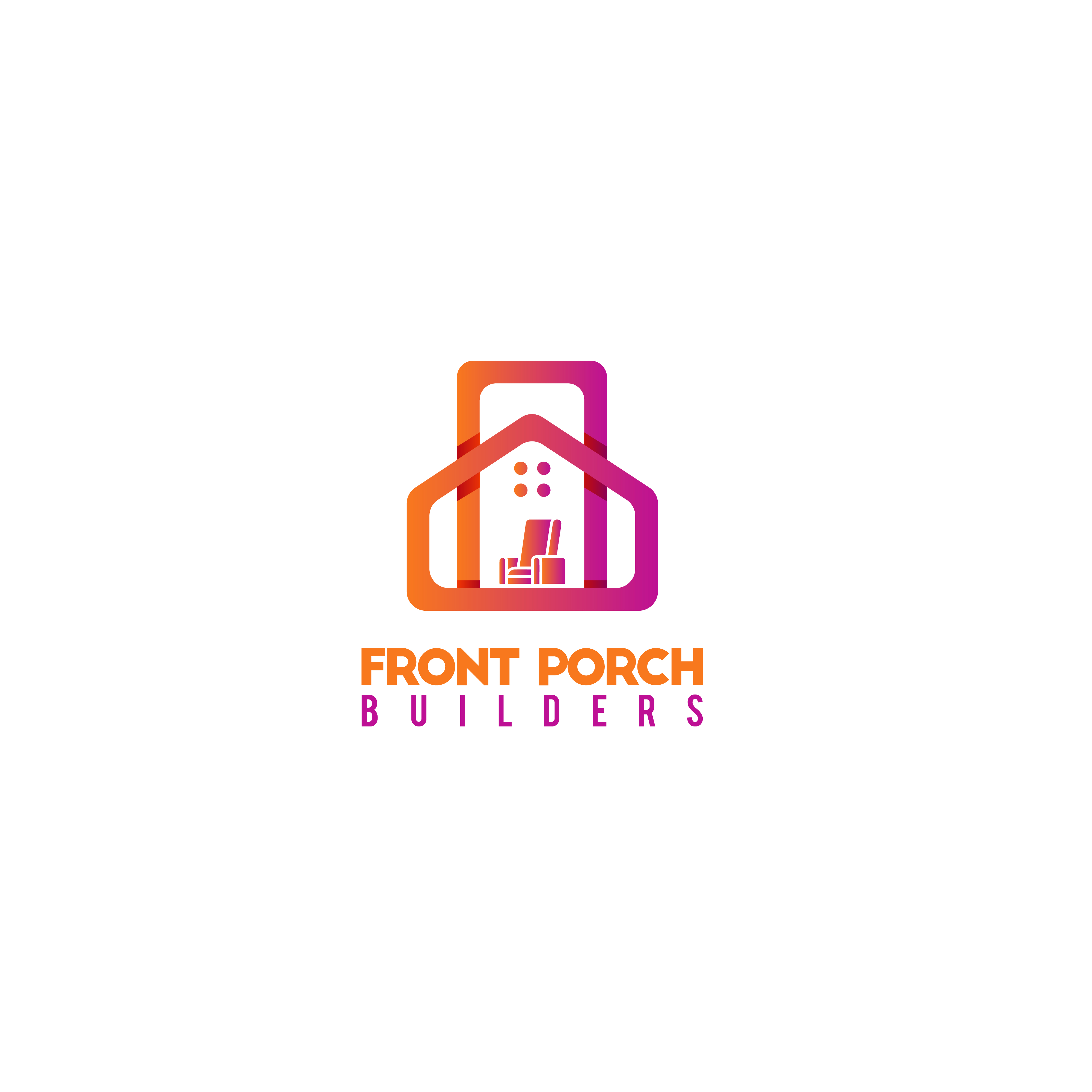 Logo-Design von Zain Akram Rao für Front Porch Builders | Design #29314293