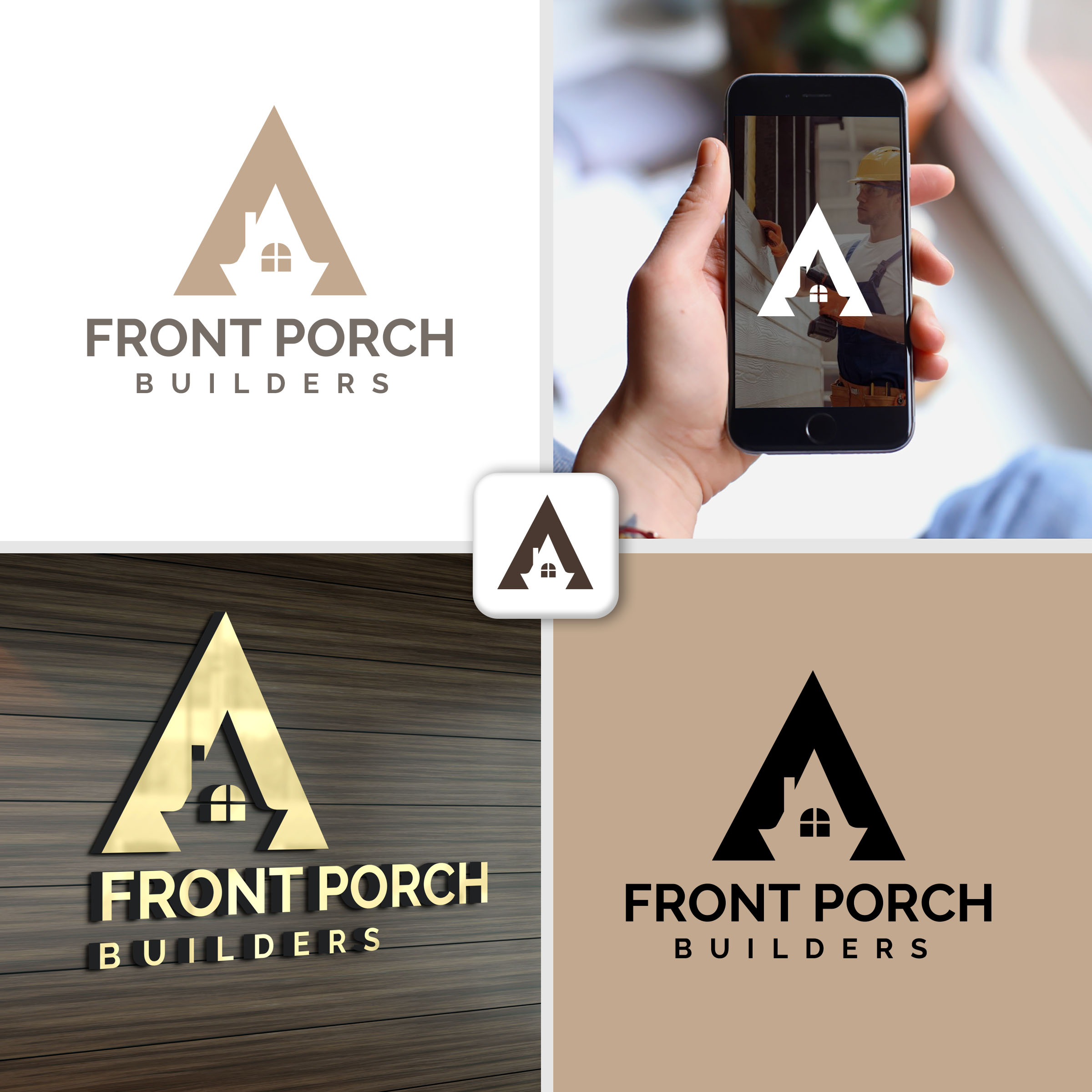 Logo Design by artdot for Front Porch Builders | Design #29323229