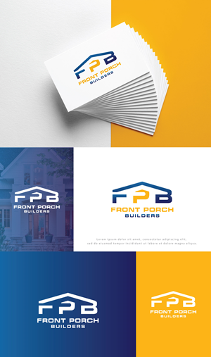 Logo Design by Mohammad_Rasel for Front Porch Builders | Design: #29339200