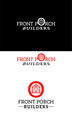 Logo Design by vidarshana 2 for Front Porch Builders | Design: #29324959