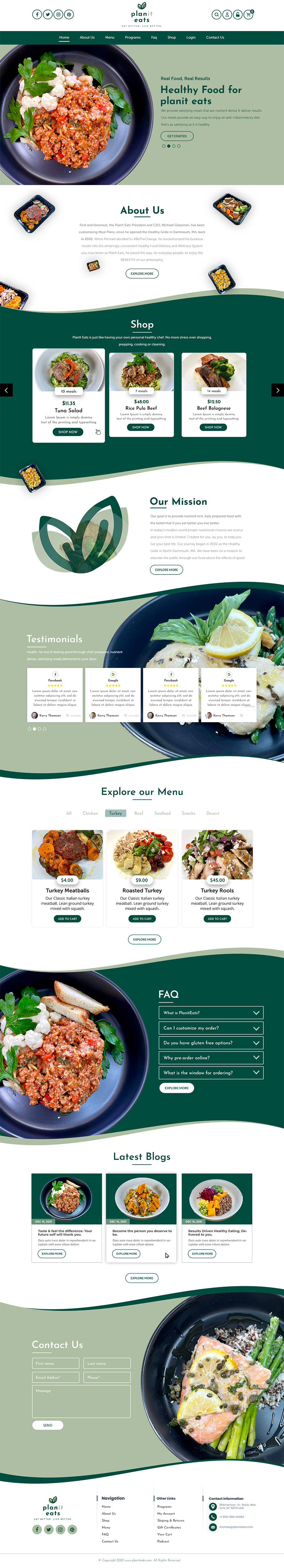 Web Design by HARSH SAINI for this project | Design #29324743