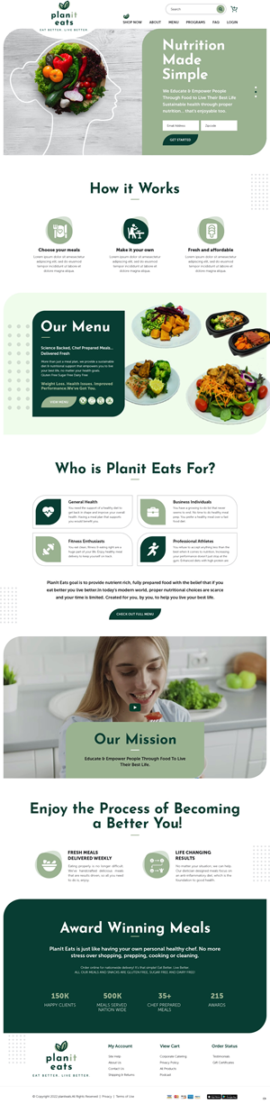 Web Design by pb for this project | Design: #29317377