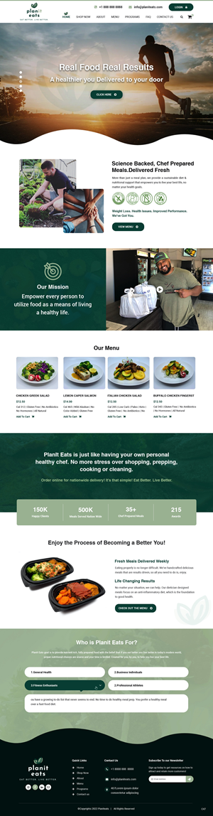Web Design by pb for this project | Design: #29317378