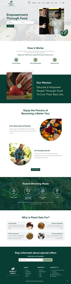 Web Design by pb for this project | Design: #29317379