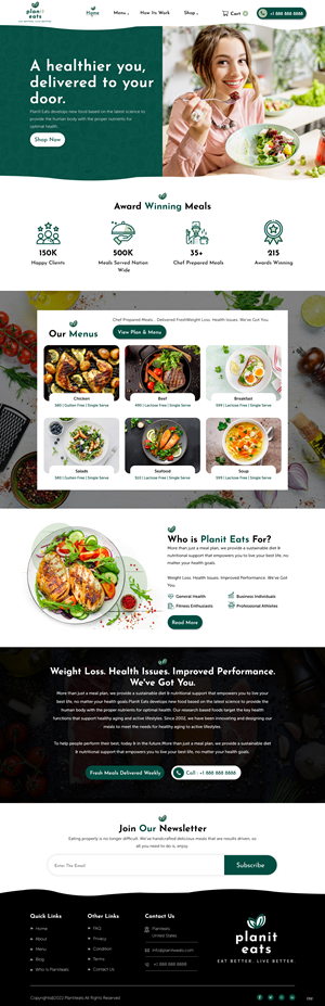 Web Design by pb for this project | Design: #29318387