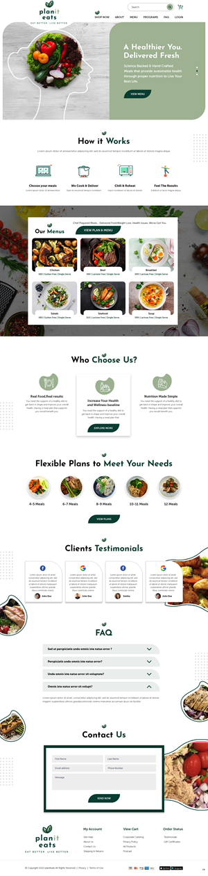 Web Design by pb for this project | Design: #29379504