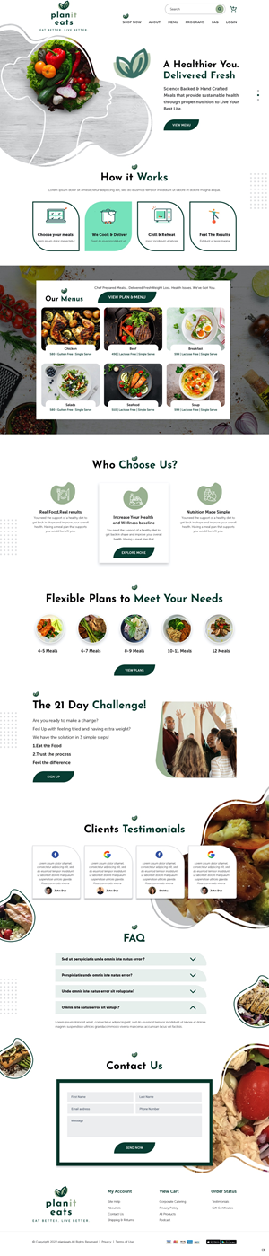 Web Design by pb for this project | Design: #29401796