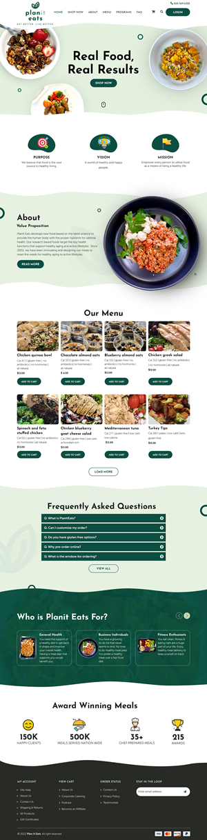 Web Design by sai.designer87 for this project | Design #29321483