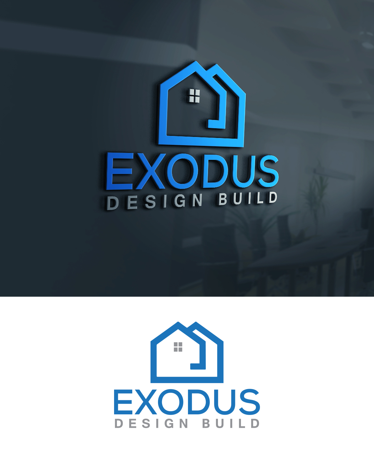 Logo Design for Exodus Design Build by mahapara | Design #29326227