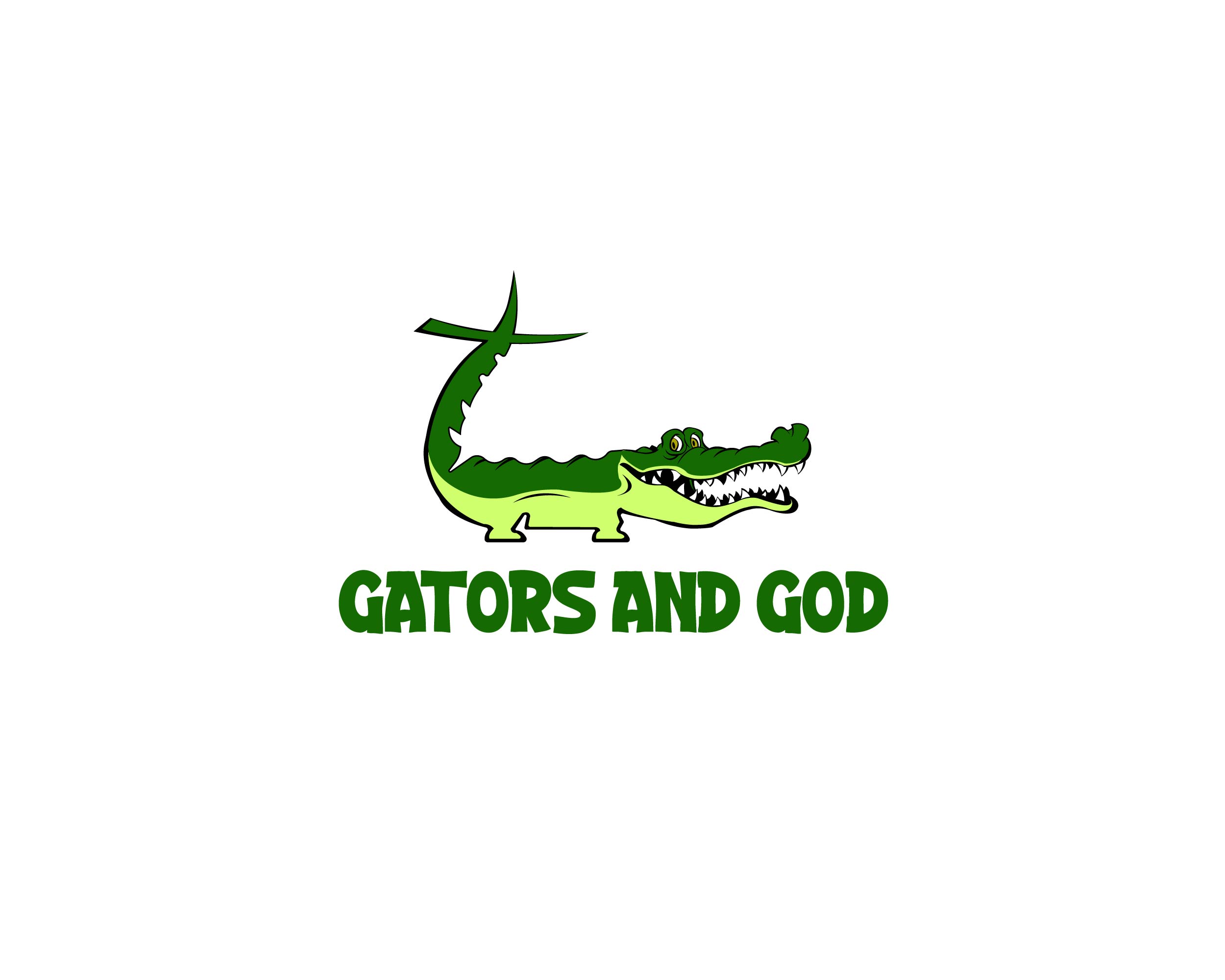 Logo Design by mehedi.h for Gators and God | Design #29317616