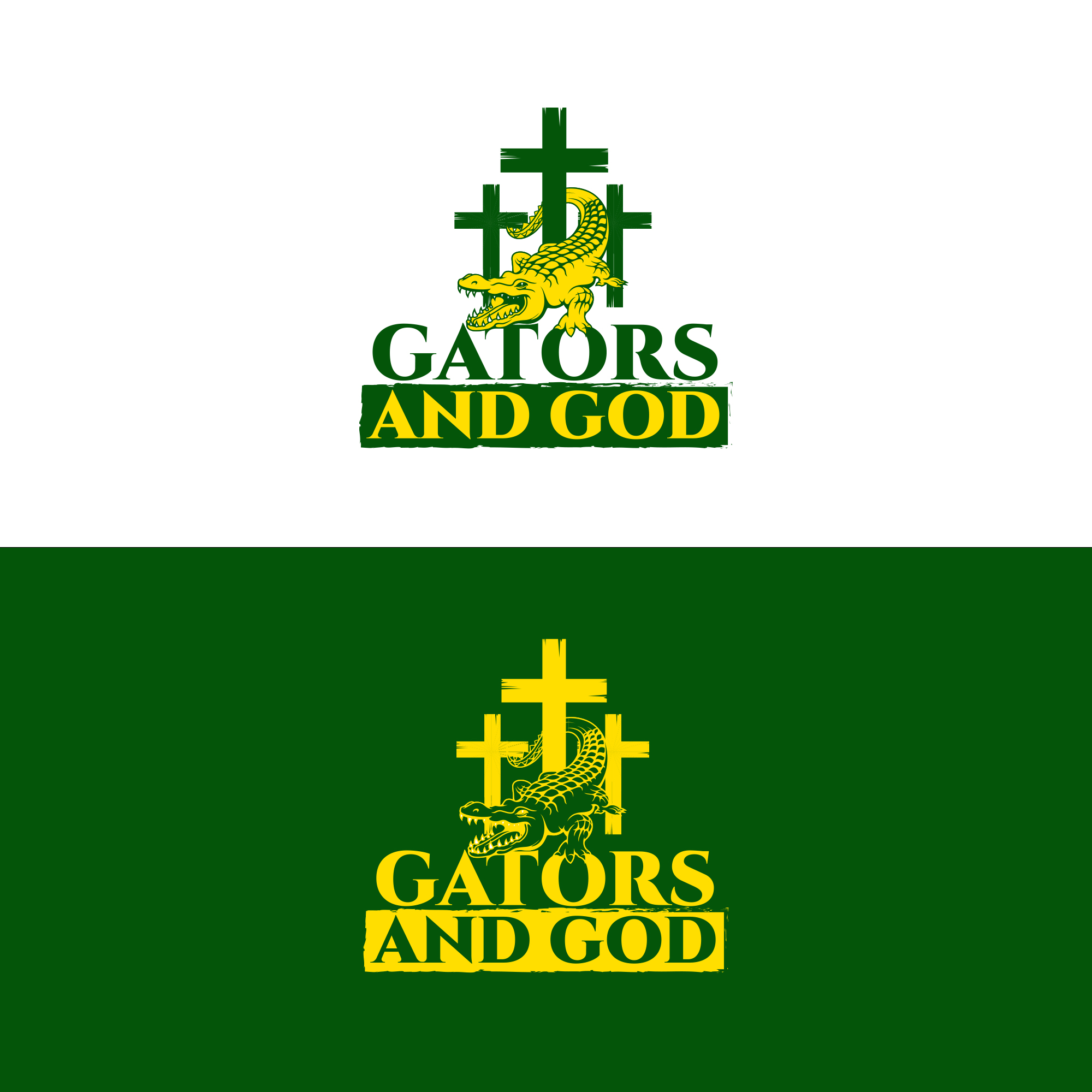 Logo Design by ShannonH™ for Gators and God | Design #29322413