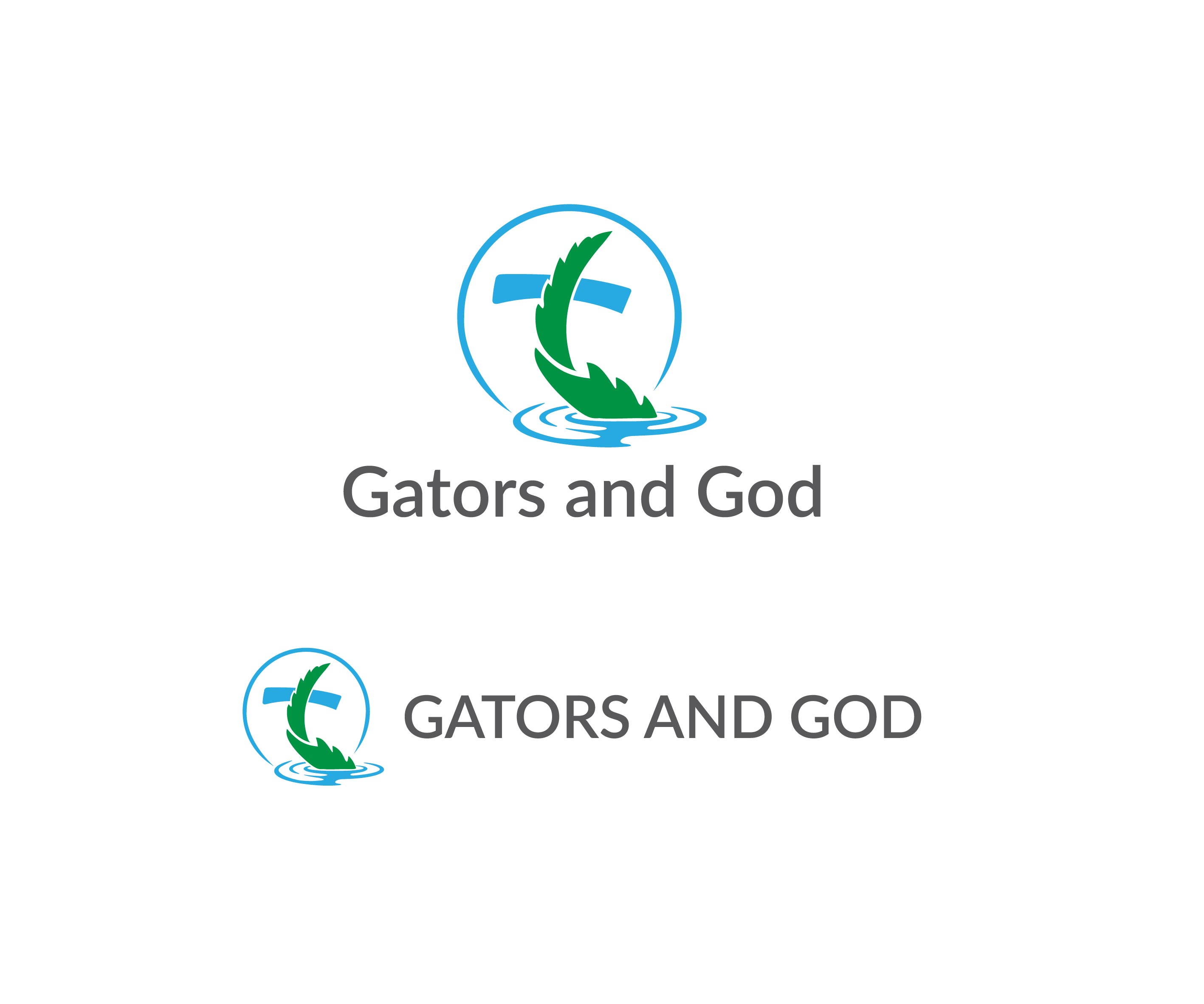 Logo Design by genzo for Gators and God | Design #29312690