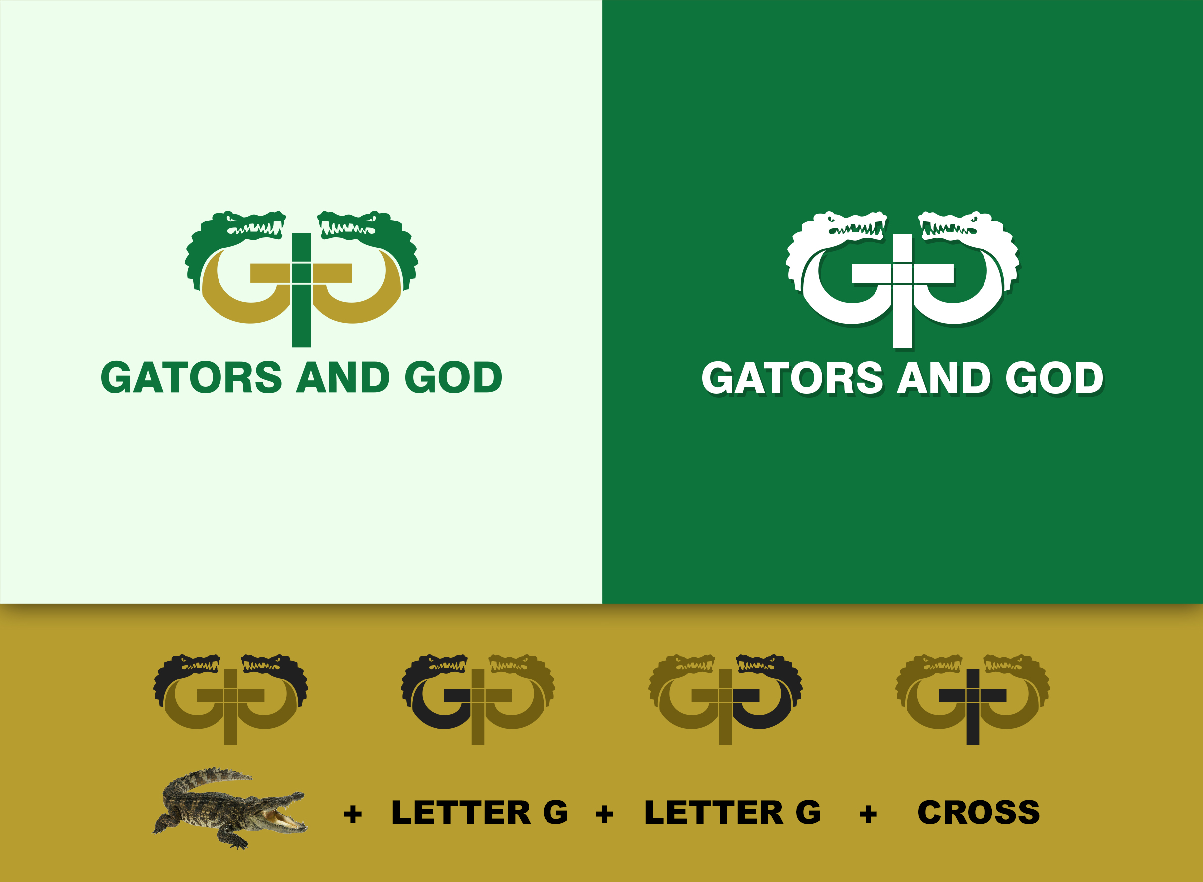 Logo Design by dk_Grafika for Gators and God | Design #29315117