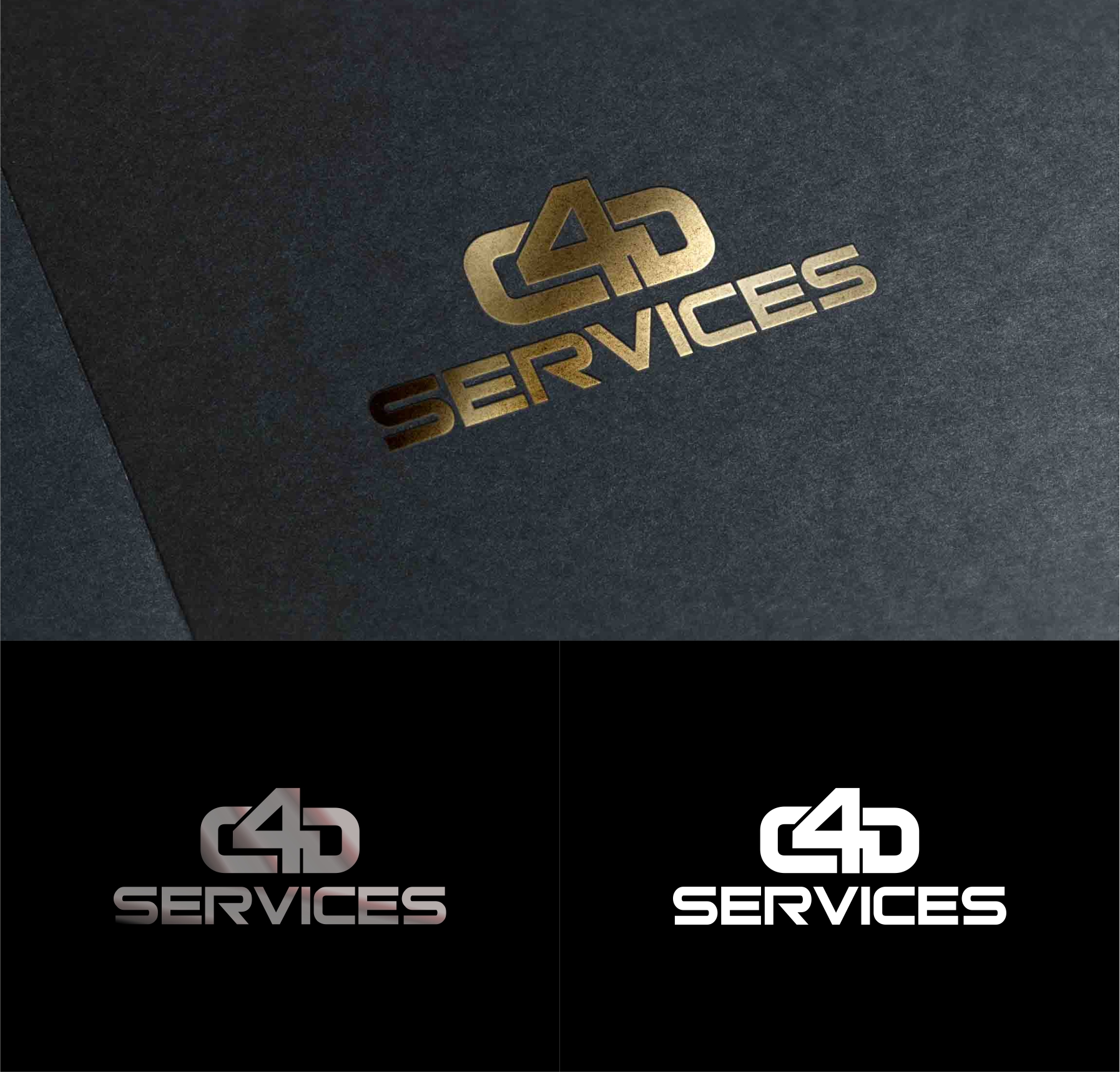 Logo Design by GI ART for C4D Services | Design #29345220