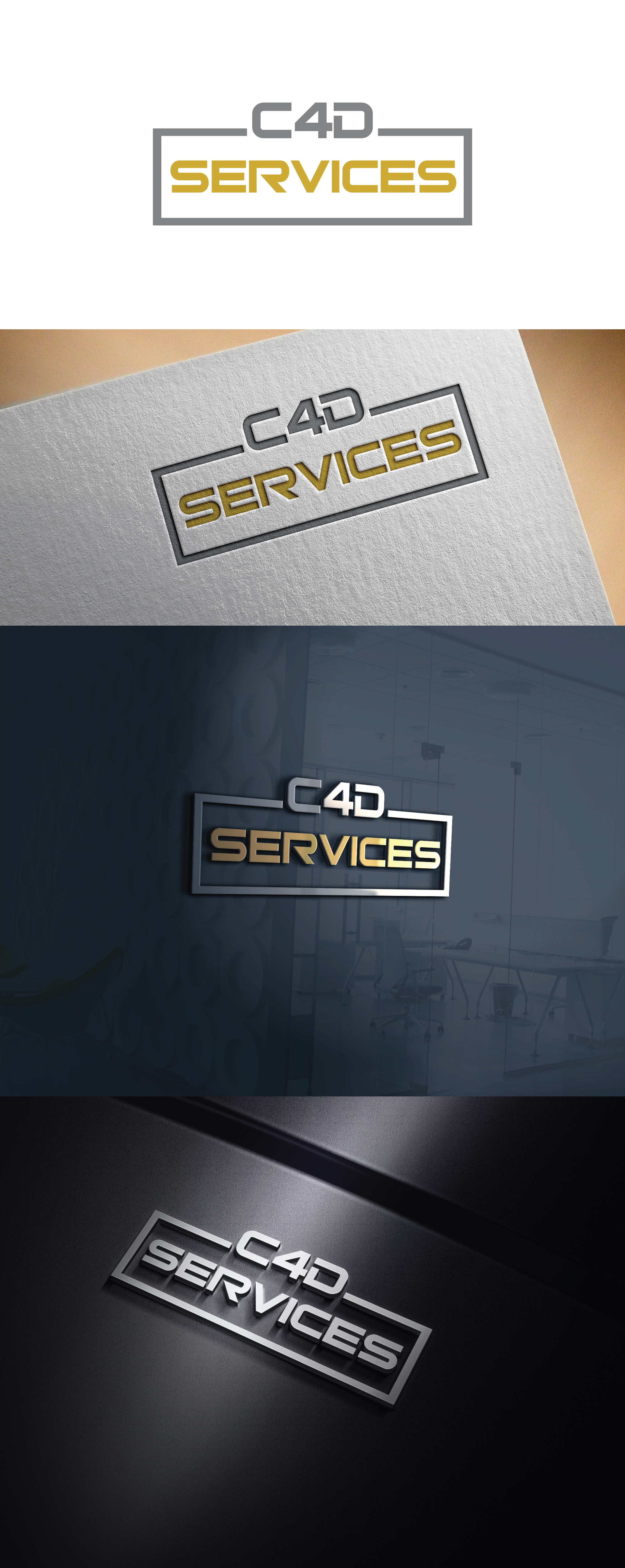 Diseño de Logo por DJ 1 para C4D Services | Diseño #29328816