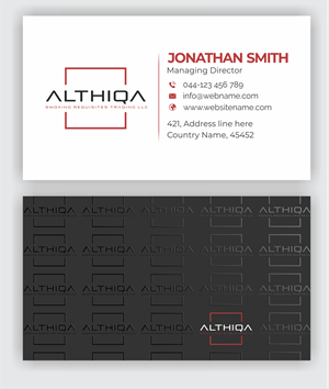 Business Card Design by jasmeen1975 for this project | Design: #29329110