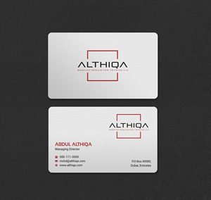 Visitenkarten-Design von INDIAN_Ashok für dieses Projekt | Design: #29314993