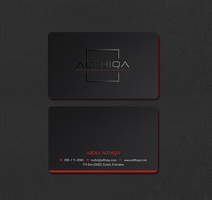 Visitenkarten-Design von INDIAN_Ashok für dieses Projekt | Design: #29314995