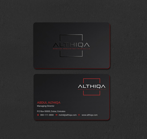 Visitenkarten-Design von INDIAN_Ashok für dieses Projekt | Design: #29314998