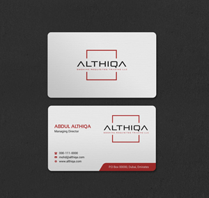 Visitenkarten-Design von INDIAN_Ashok für dieses Projekt | Design: #29315000