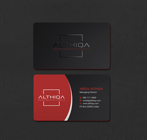 Business Card Design by INDIAN_Ashok for this project | Design: #29315006